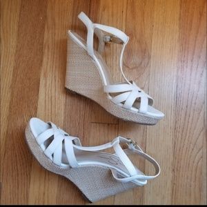 Jessica Simpson white wedges - 8